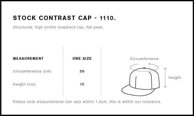 Size Guide - Style 1110