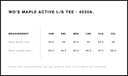 Size Guide - Style 4020A