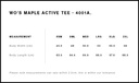 Size Guide - Style 4001A