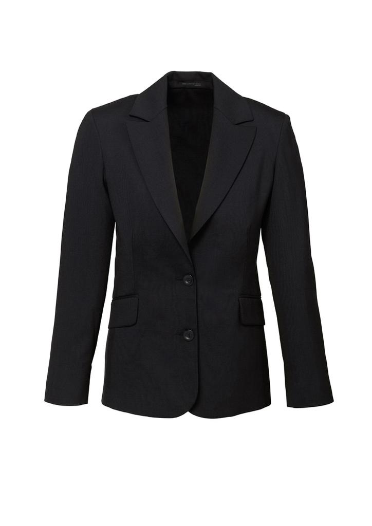 [9401042178008] 64012 - Womens Comfort Wool Stretch Longline Jacket (4, Black)