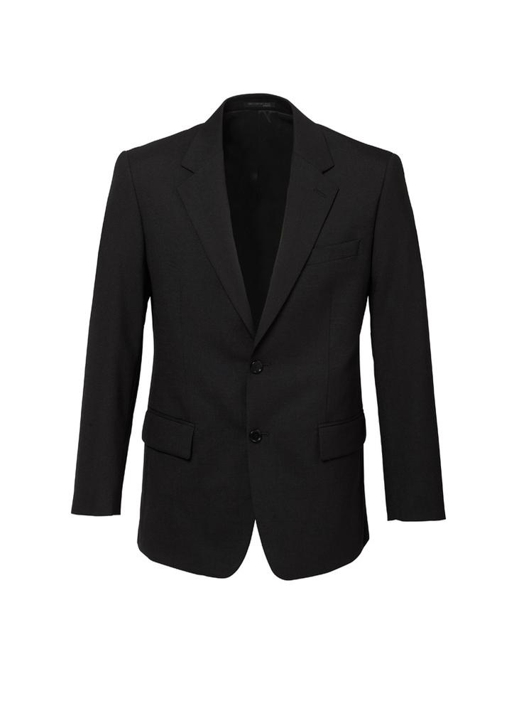 [9401042345844] 84011 - Mens Comfort Wool Stretch 2 Button Classic Jacket (87, Black)