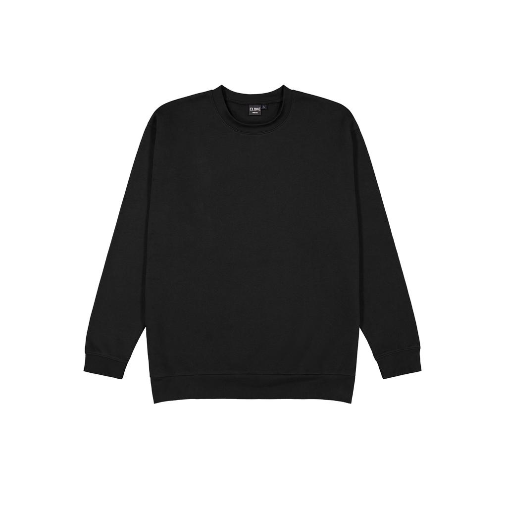 [EDC-BK-XS] EDC - Edge Crew Neck Sweatshirt (XS, Black)