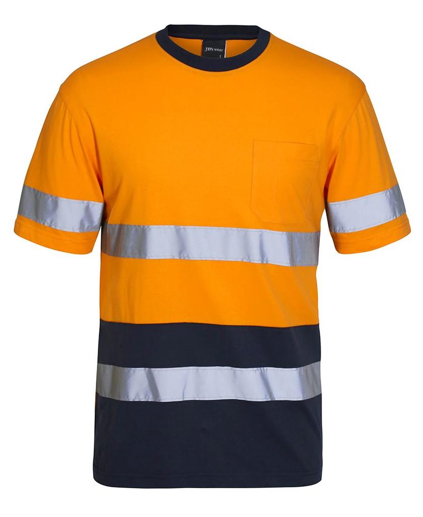 [6DNTCONAA] 6DNTC - JBs Hv (D+N) Cotton (XS, Orange/Navy)