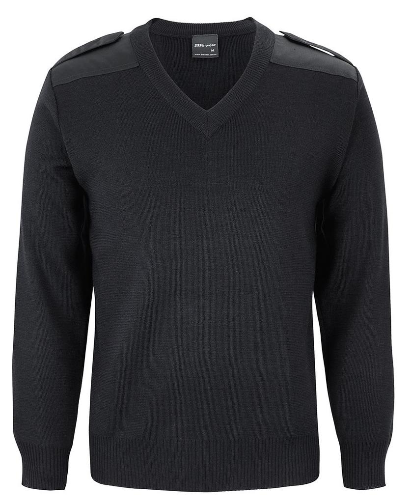 [6EJB9] 6EJ - JBs Epaulette Jumper (XS, Black)