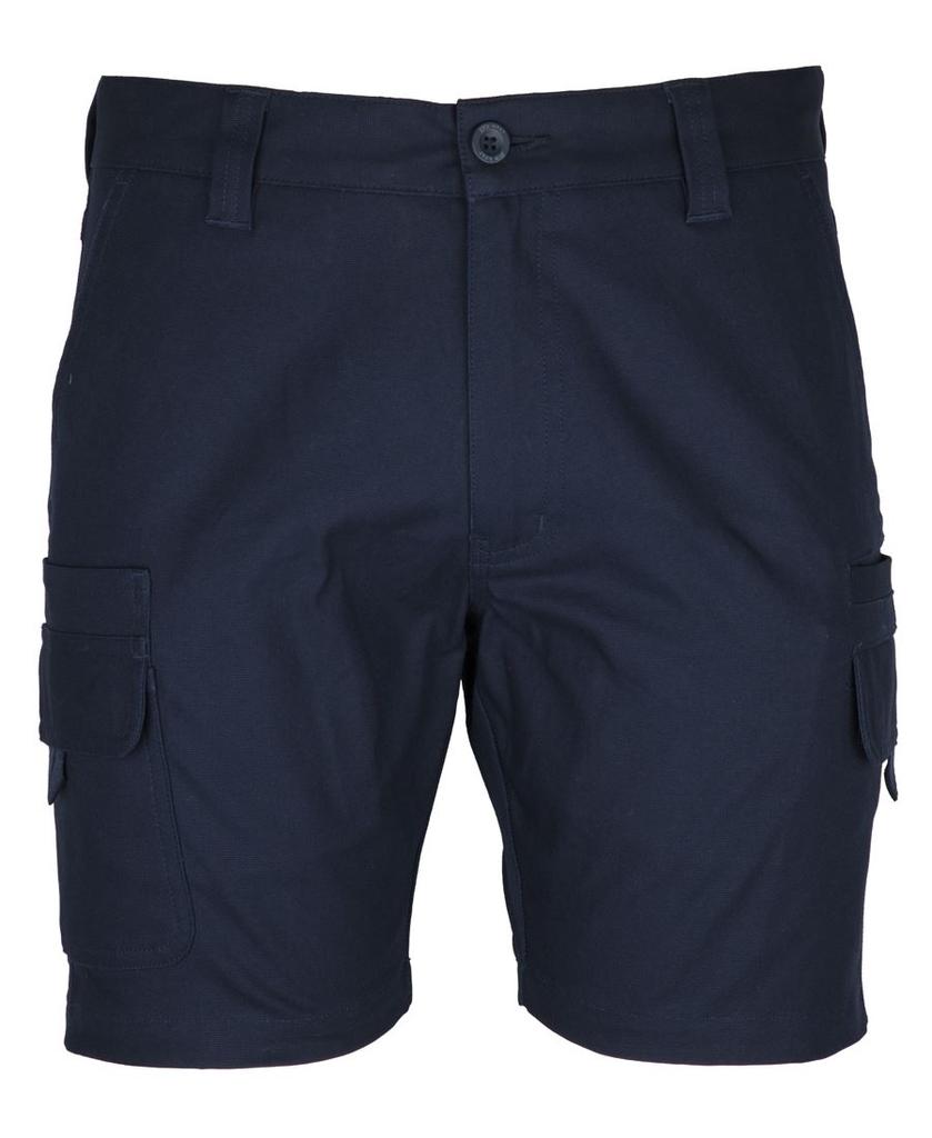 [6MSCNXR30] 6MSC - JBs Multi Pocket Stretch Canvas Short (77, Navy)