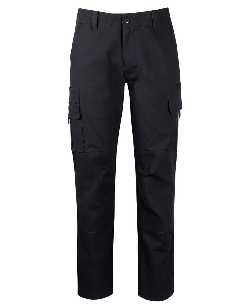[6MSPBXR26] 6MSP - JBs Multi Pkt Stretch Canvas Pant (67, Black)