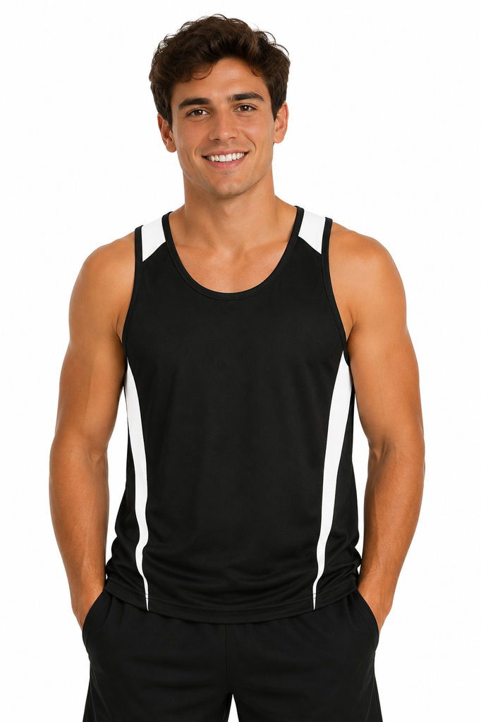 1104 - ** MENS EUREKA SINGLET