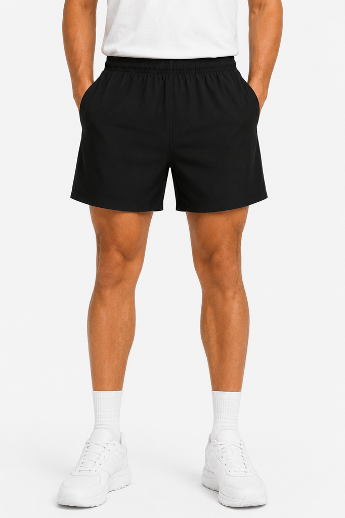 [1606022] 1606 - MENS TRAINING SHORTS (S, Black)