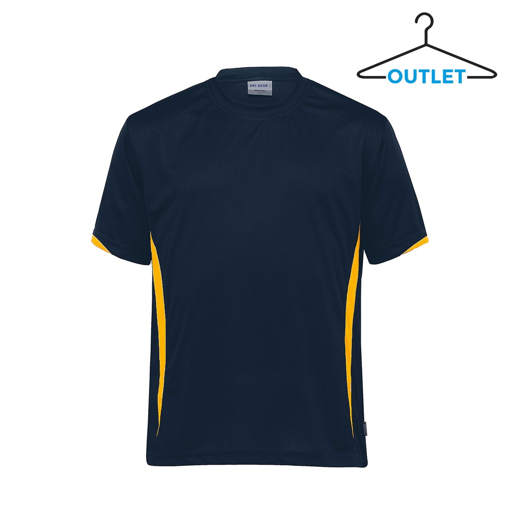 [ODGZT-BLACK-RED-4XS] ODGZT - Dri Gear Zone Tee (4XS, Black/Red)