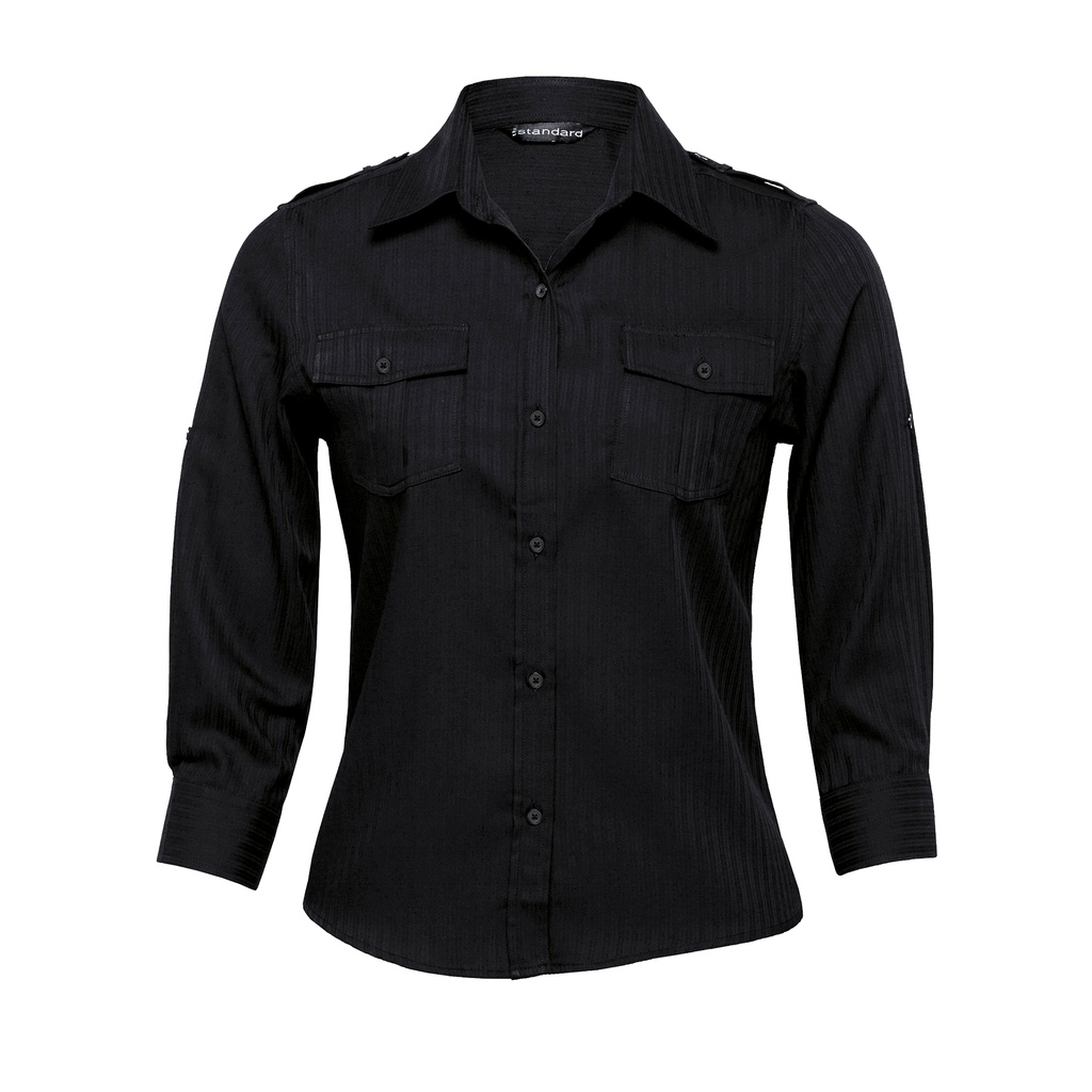 [OWTDN-BLACK-8] OWTDN - The Denison Shirt – Womens (8)
