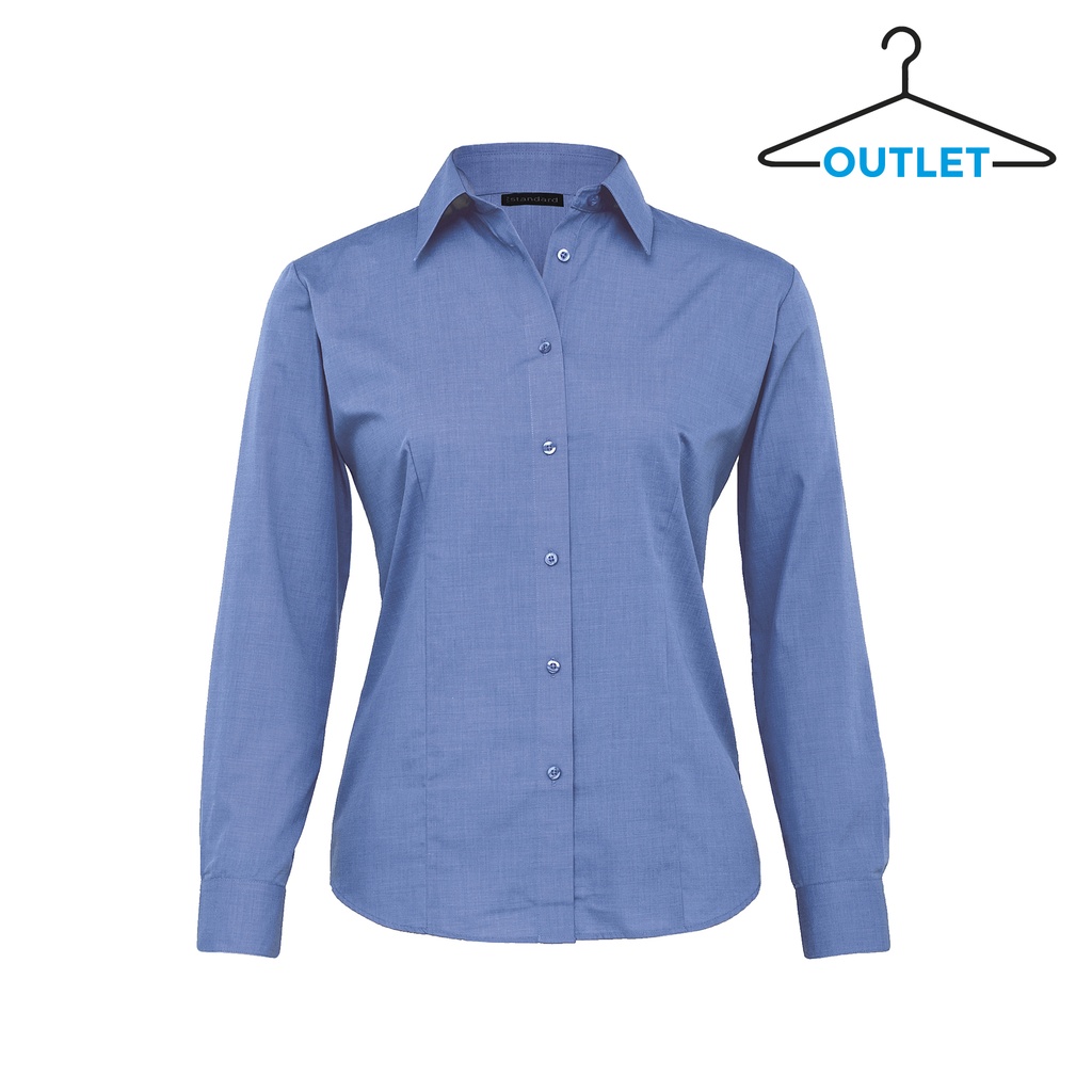 [OWEOE-MID BLUE-8] OWEOE - The End on End Shirt - Womens (8)