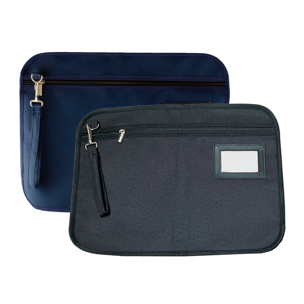 [207-BLACK-STANDARD] 207 - Conference Satchel (Black)