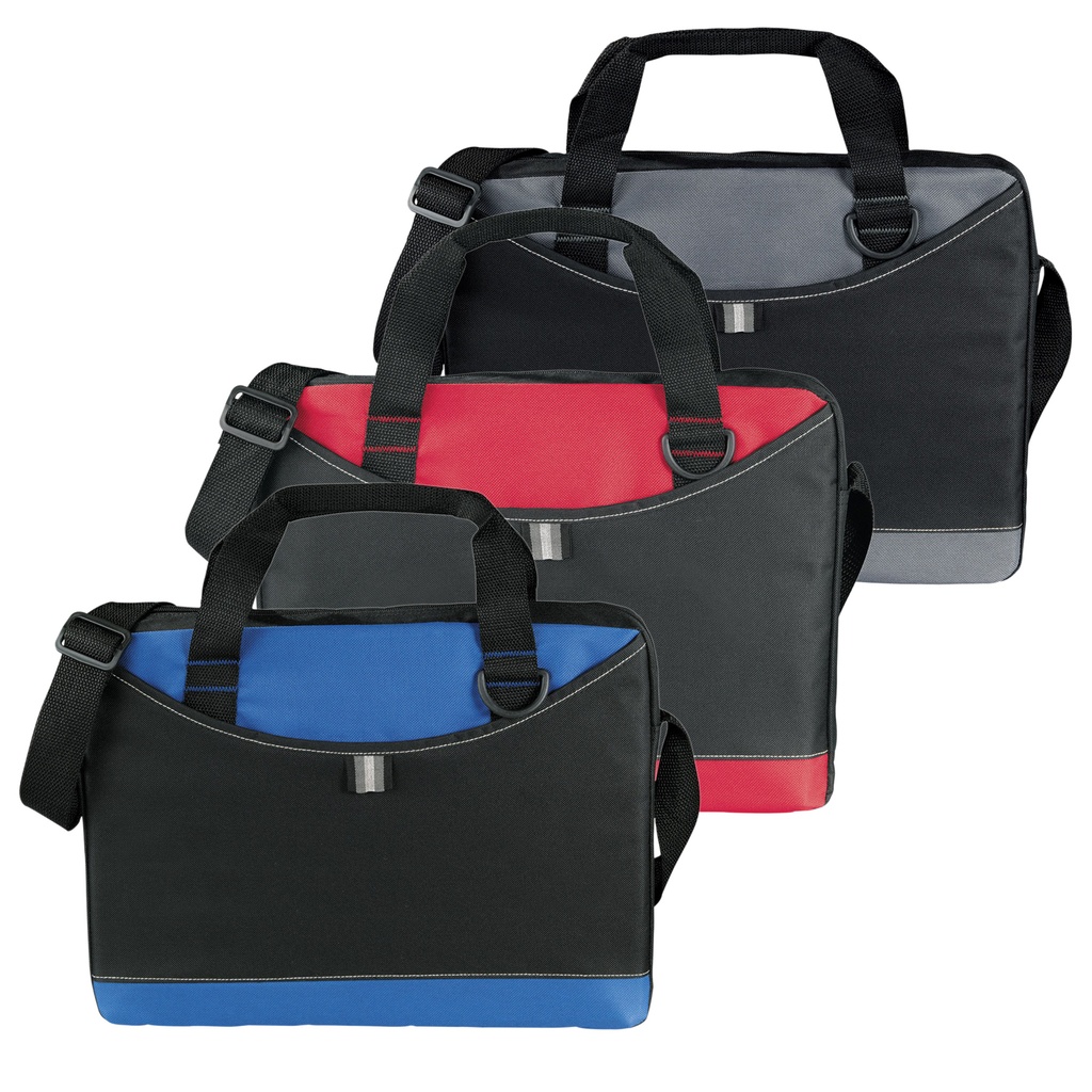 [5153-BLUE-STANDARD] 5153 - Crayon Conference Bag (Blue)