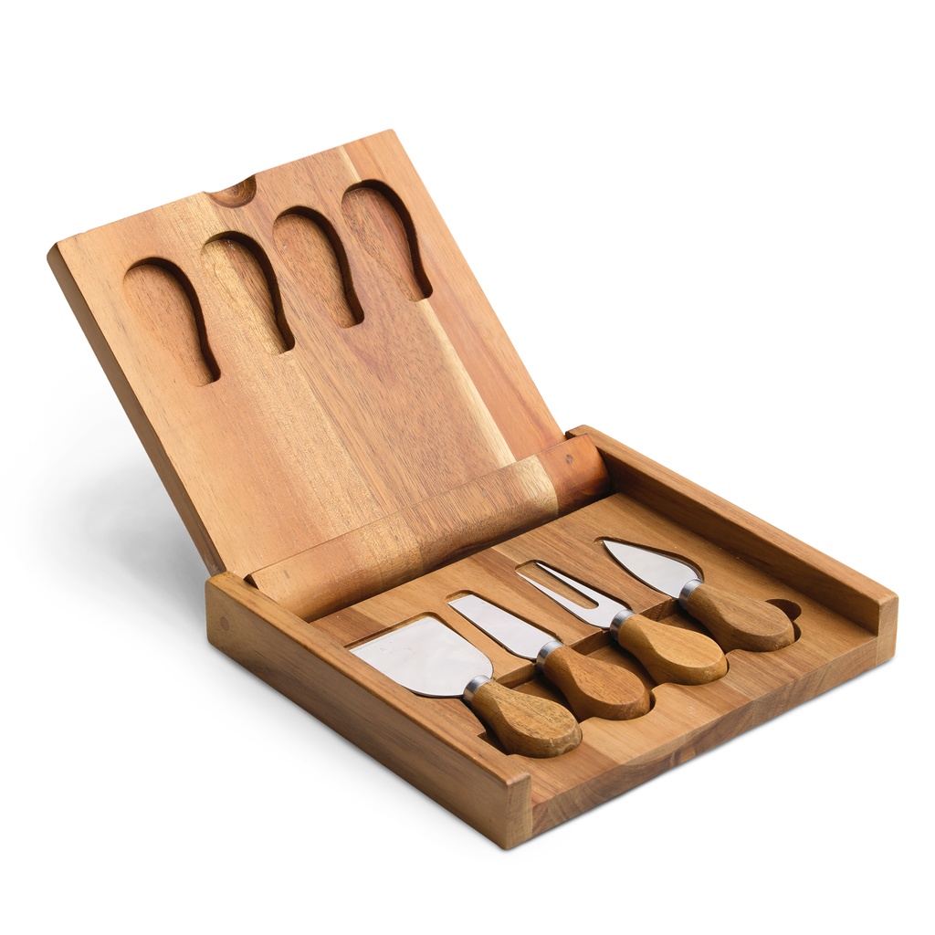 [POCCB-ACACIA WOOD-STANDARD] POCCB - Clamshell Cheese Board