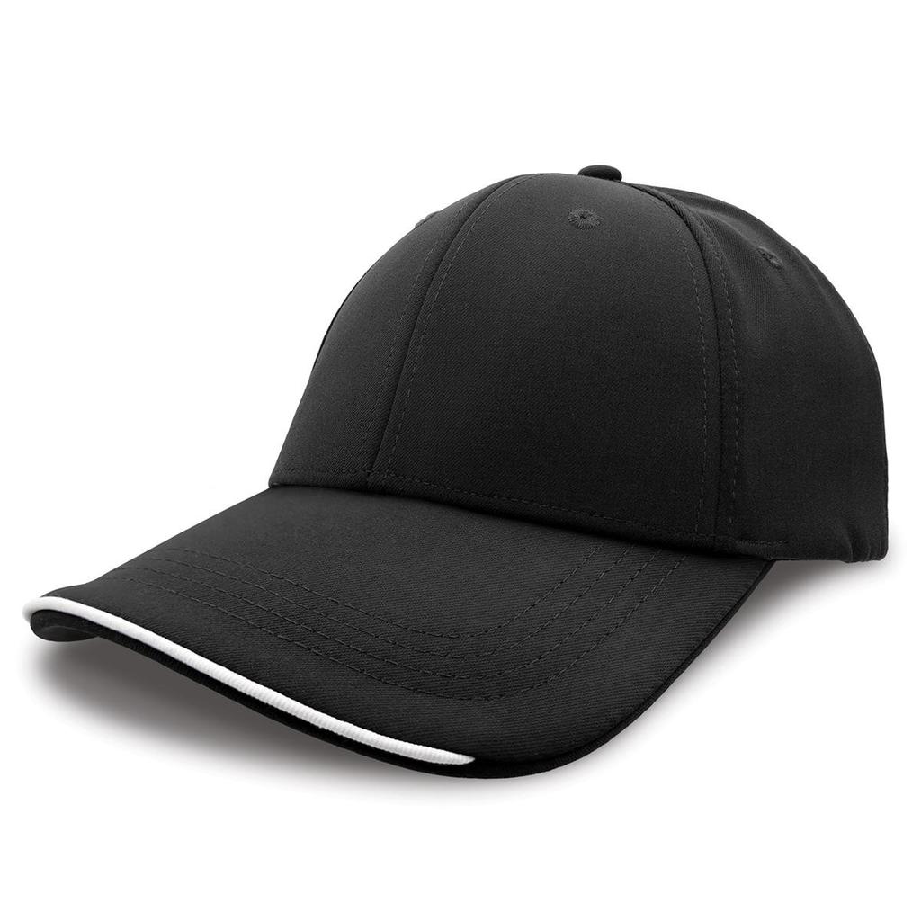 [7030-BL] Streamliner Cap - 7030 (Black)