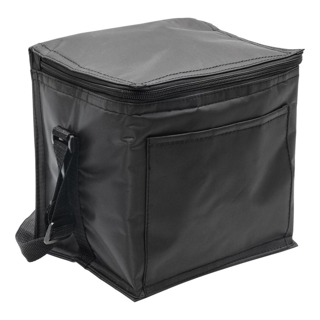 [B104B-BL] Small Cooler Bag with Pocket - B104B (Black)
