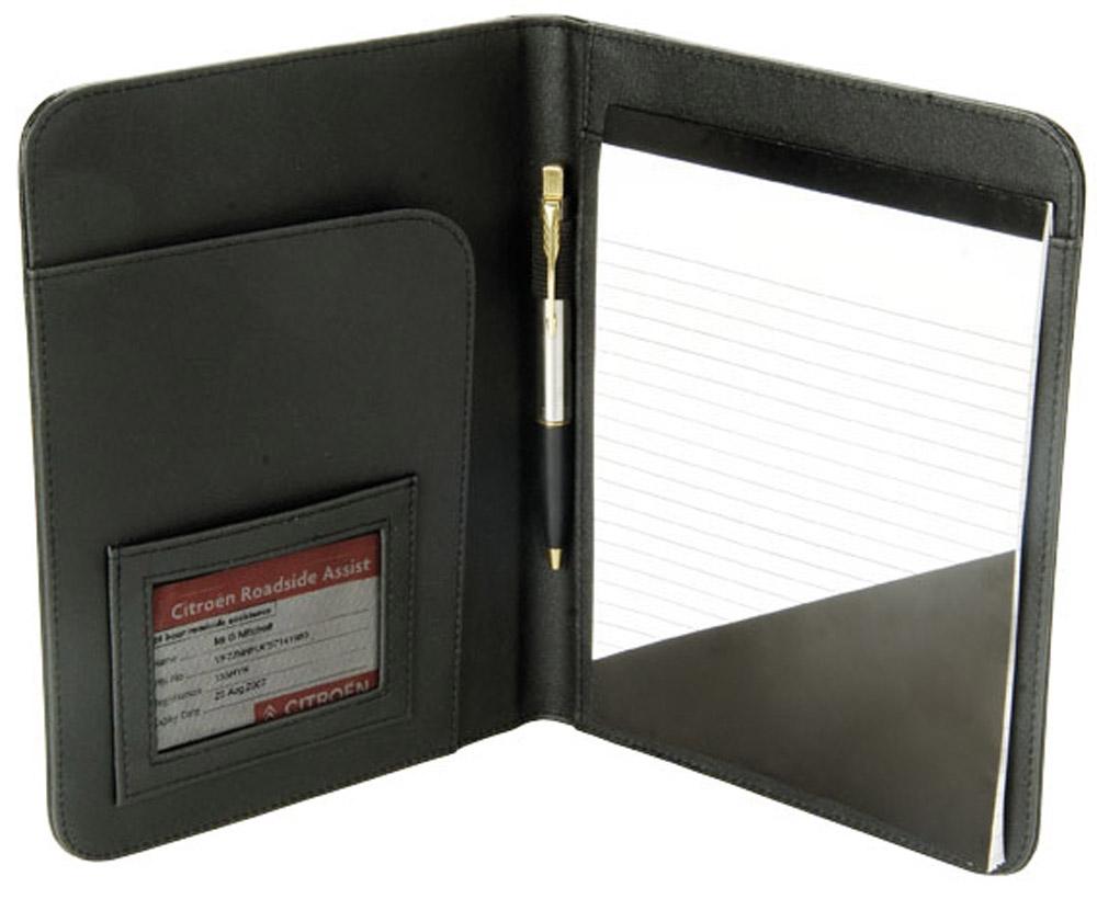 [B164-BL] Leather A5 Folder - B164