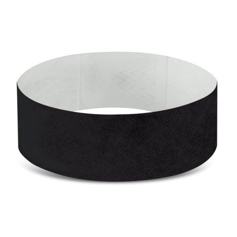 [132967] Tyvek Event Wrist Band - 110890 (Black)