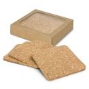 Oakridge Cork Coaster Square - Set of 4 - 113034