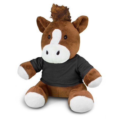 [114174] Horse Plush Toy - 117870 (Black)