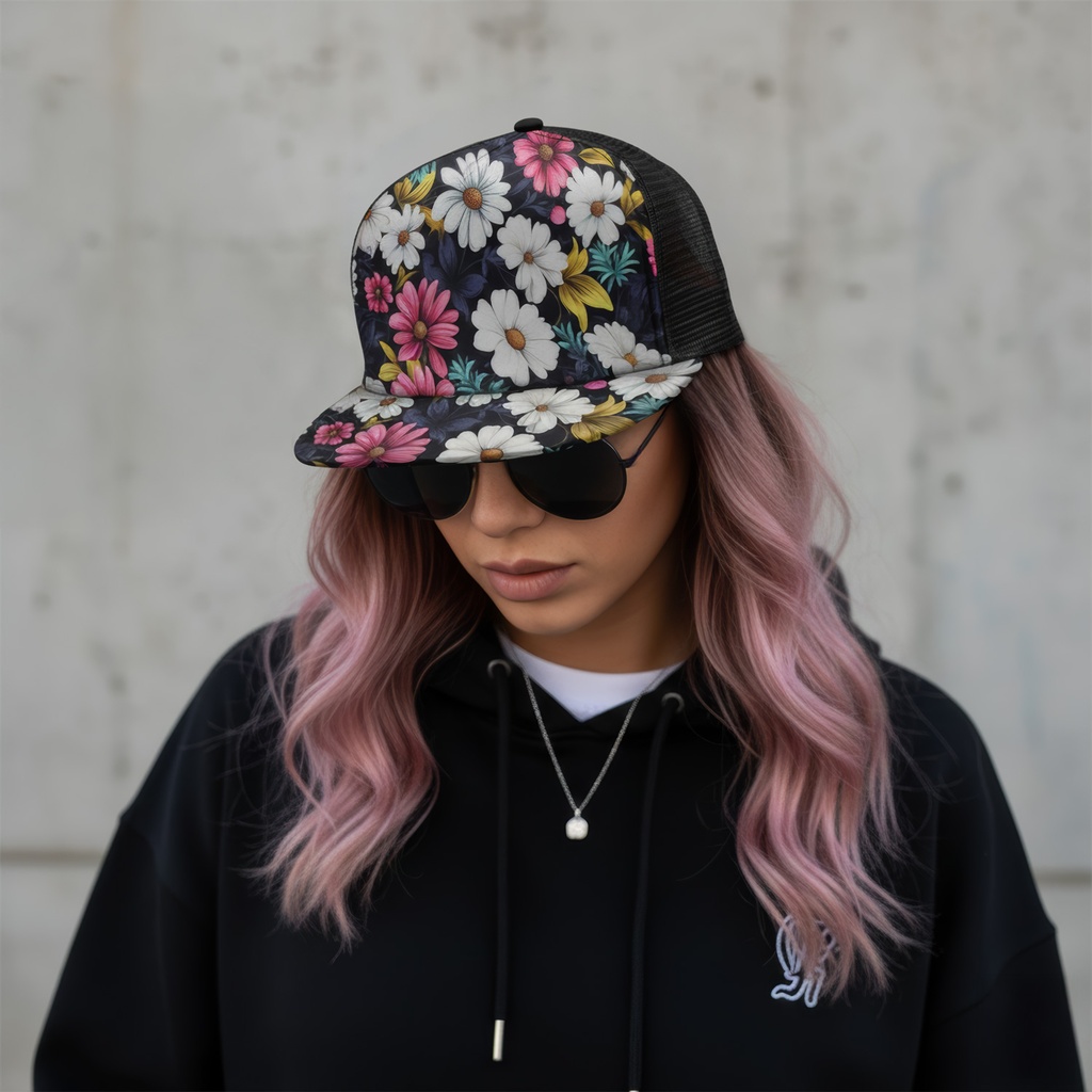Impala Custom Flat Peak Mesh Cap - 119566