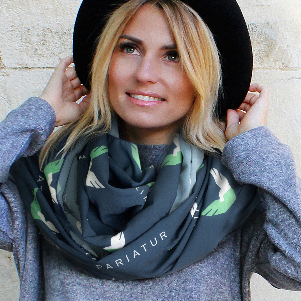 [130074] Berlin Infinity Scarf - 121902