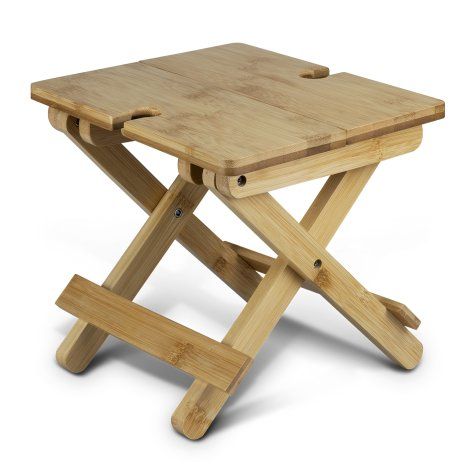 [122197] NATURA Bamboo Folding Wine Table - 122273