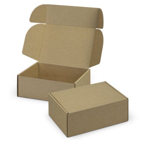 [126421] Die Cut Box with Locking Lid - 225x167x83mm - 124906 (Natural)
