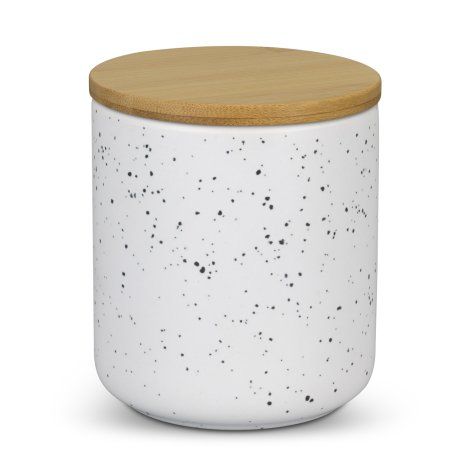 [125317] NATURA Candle with Bamboo Lid - 125317