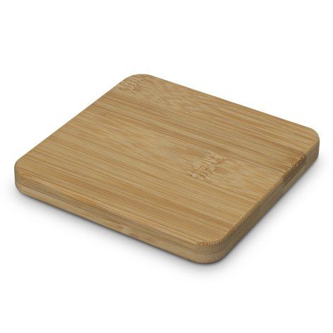 [125536] Bamboo Bottle Opener Coaster - Square - 125939