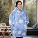 Full Colour Blanket Hoodie - 127224
