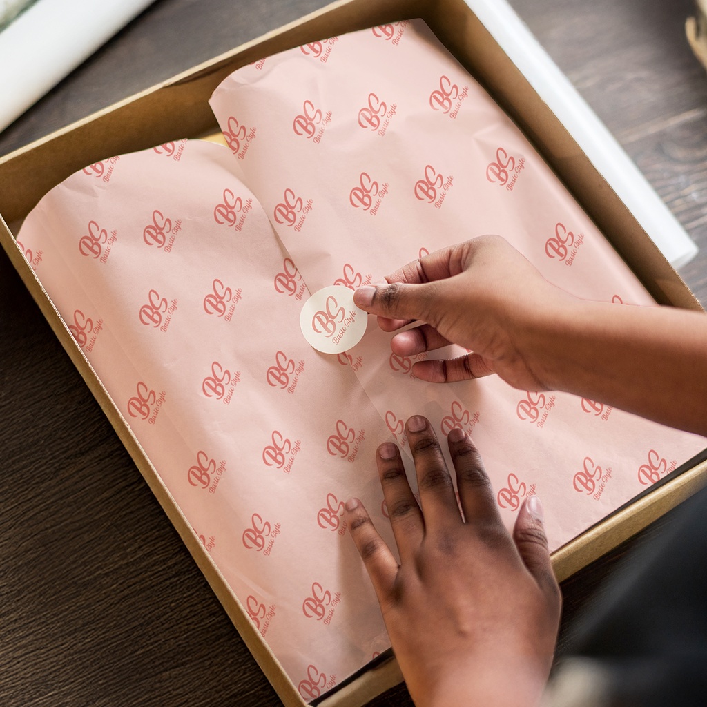 [130705] Custom Tissue Paper with Envelope - Colour - 127813