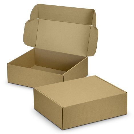 [128505] Die Cut Box with Locking Lid - 502x295x150mm - 128507 (Natural)