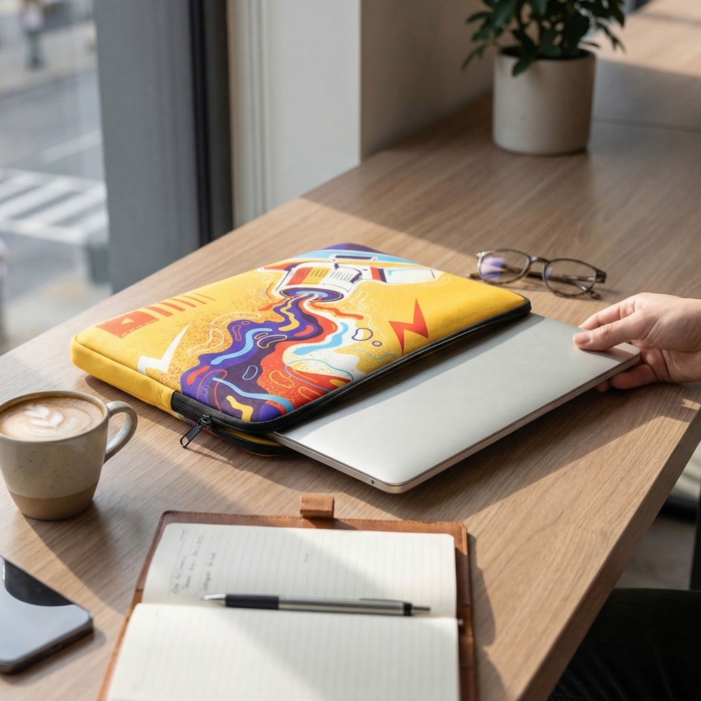 [133649] Full Colour Laptop Sleeve - Medium - 129663
