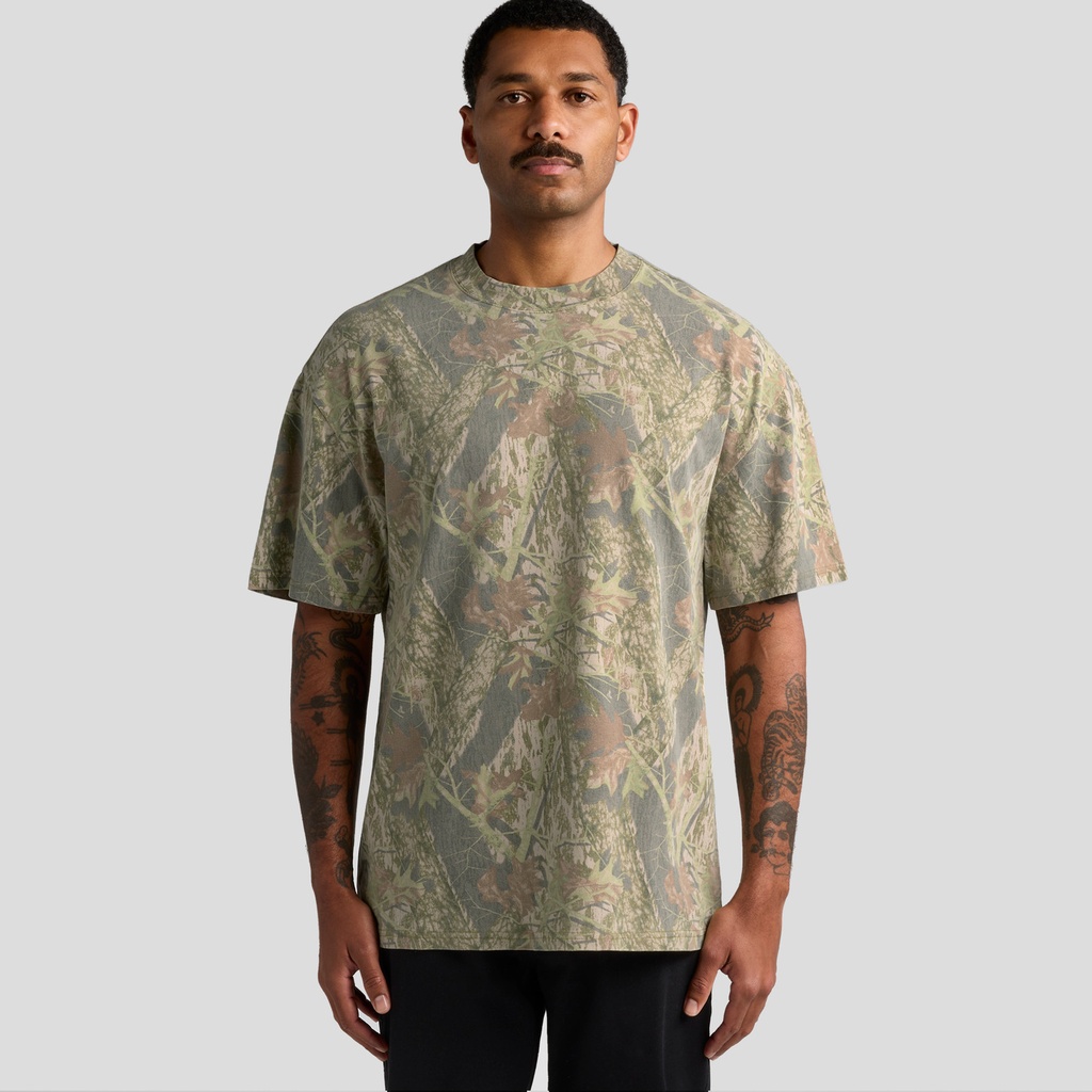 Heavy Faded Camo Tee - 5082C