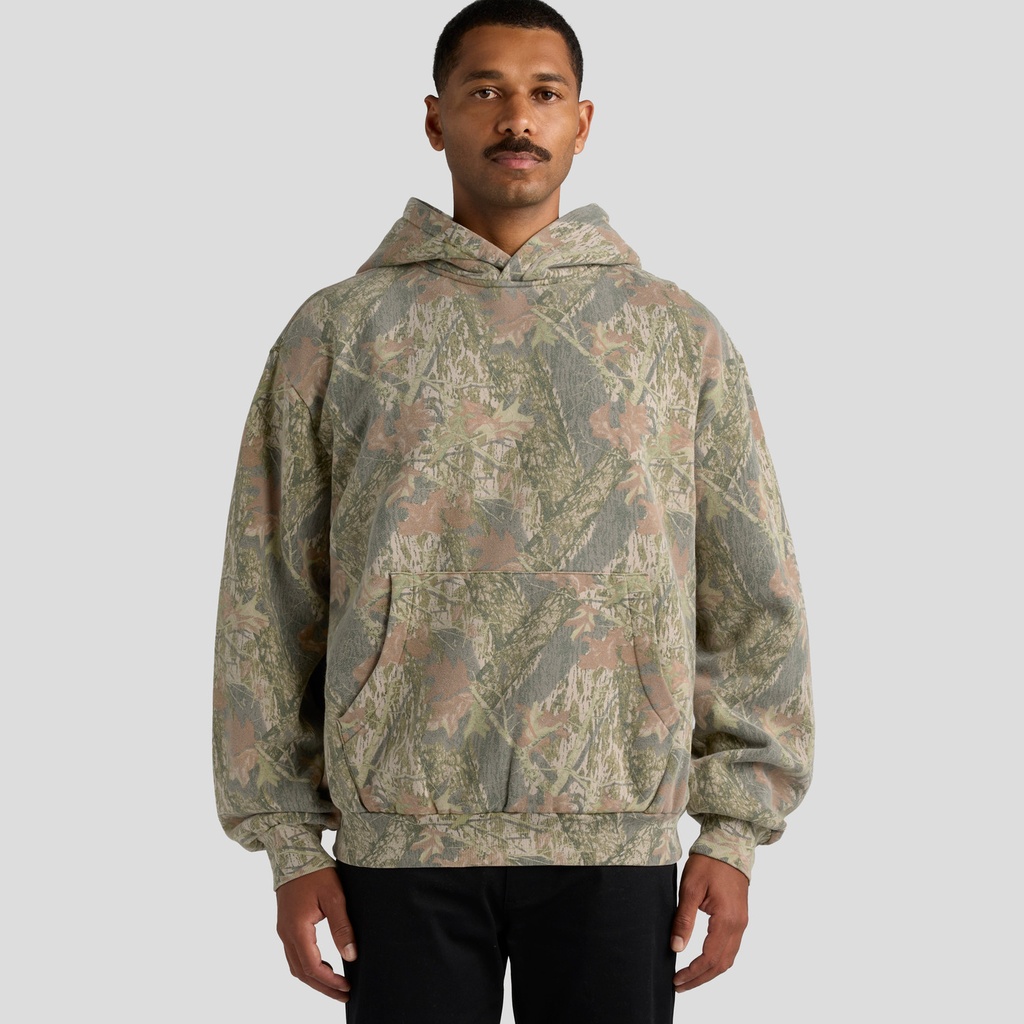 [5171C-RT_CA-G-S] Box Faded Camo Hood - 5171C (S)
