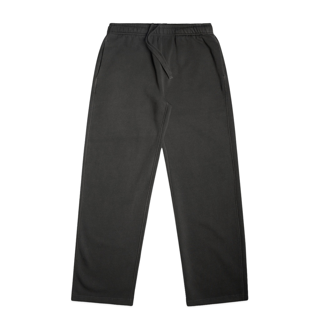 [5940-F_BLK-G-S] Relax Faded Cuffless Track Pants - 5940 (S, Faded Black)