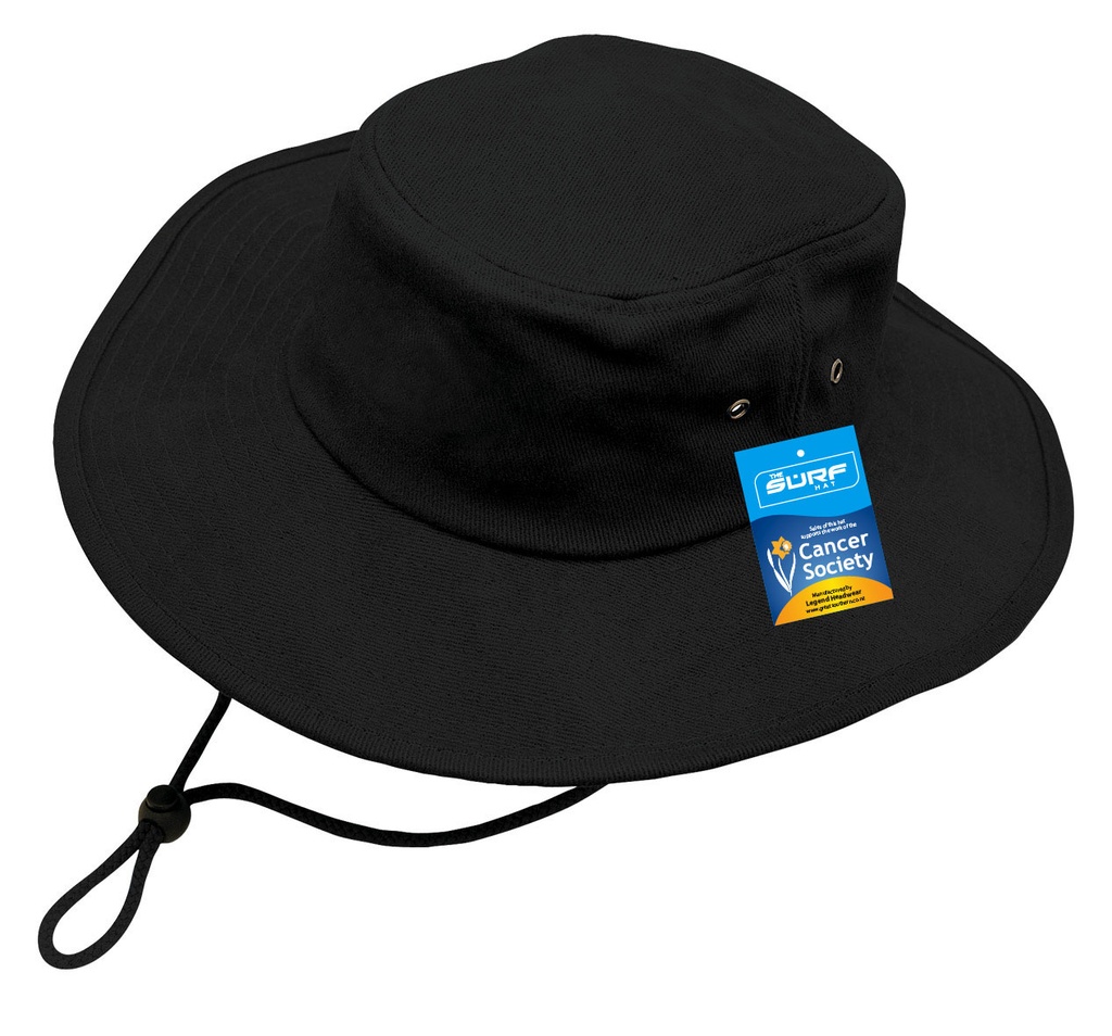 [4287-BL-55] Surf Hat - 4287 (55, Black)