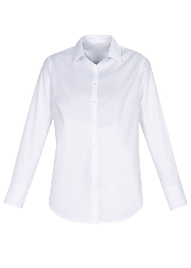 [9401042534194] S016LL - Camden Womens Long Sleeve Shirt (6, White)