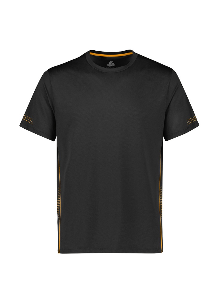[9401042641472] T318KS - Balance Kids Short Sleeve Tee (6, Black/Gold)