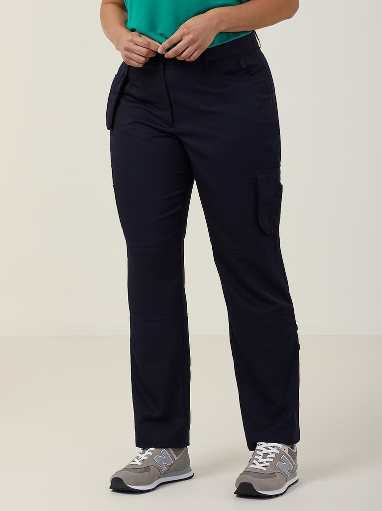 [9400083325877] CAT3TY - Poly Viscose Gaberdine Flex Waist Cargo Pant (4)