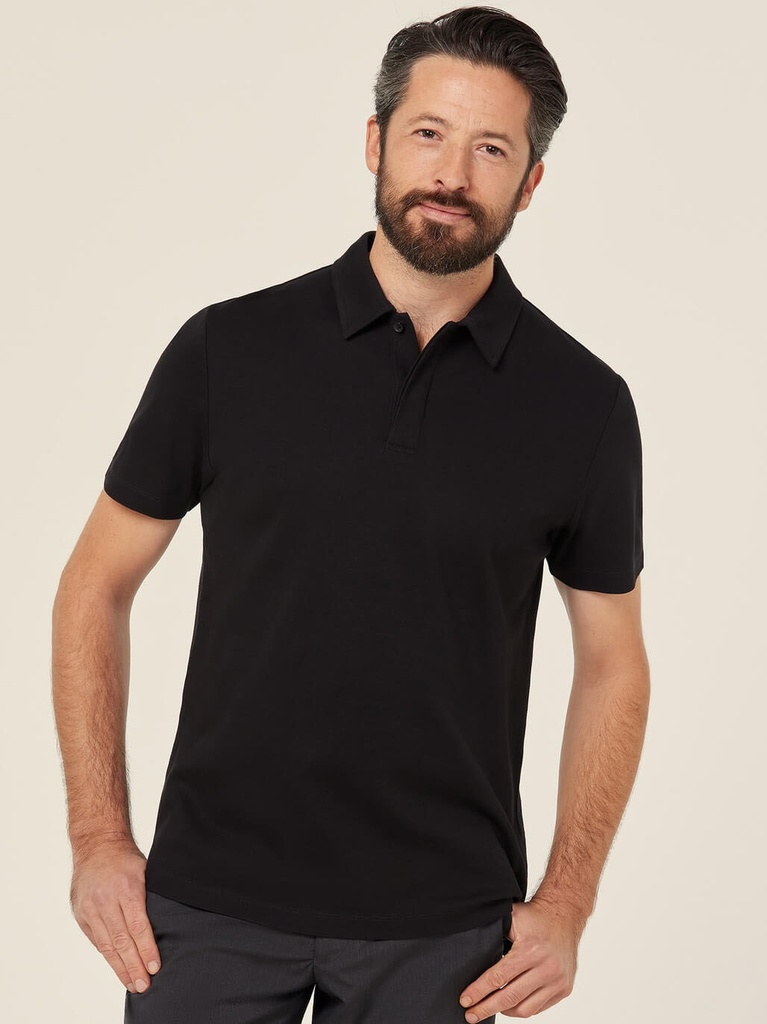 [9357732569741] CATJJX - Cotton Pique Polo (S, BLACK)