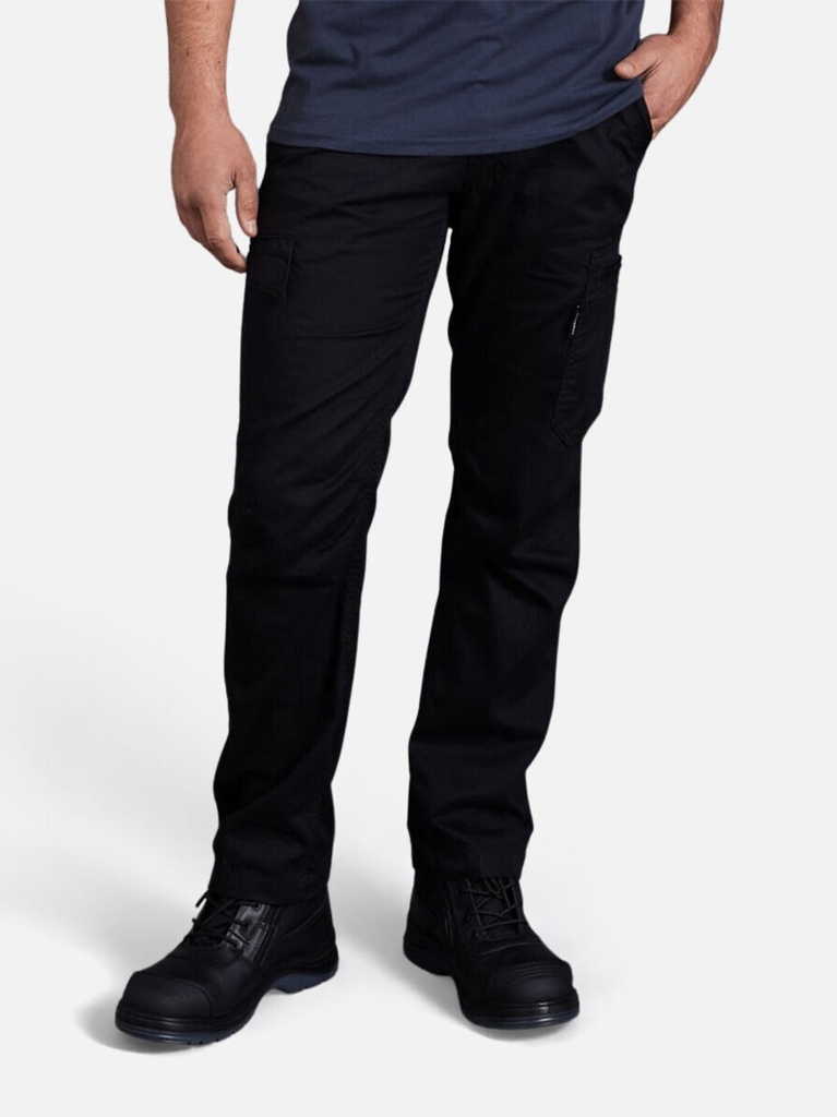 [9400083001320] K13290 - Tradies Summer Lightweight Cargo Work Pants (72, BLACK)