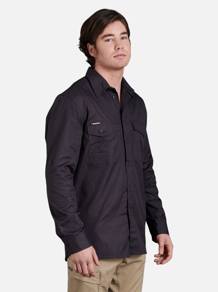 [9400083132611] K14820 - Workcool 2 Shirt Long Sleeve (2XS, CHARCOAL)