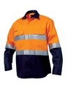 K54315 - Long Sleeve Hi-Vis Open Front Spliced Shirt