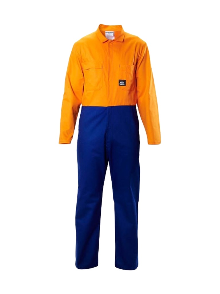 [9419425290032] N1242 - Day Only Hi-vis Cotton Zip Overall (3)