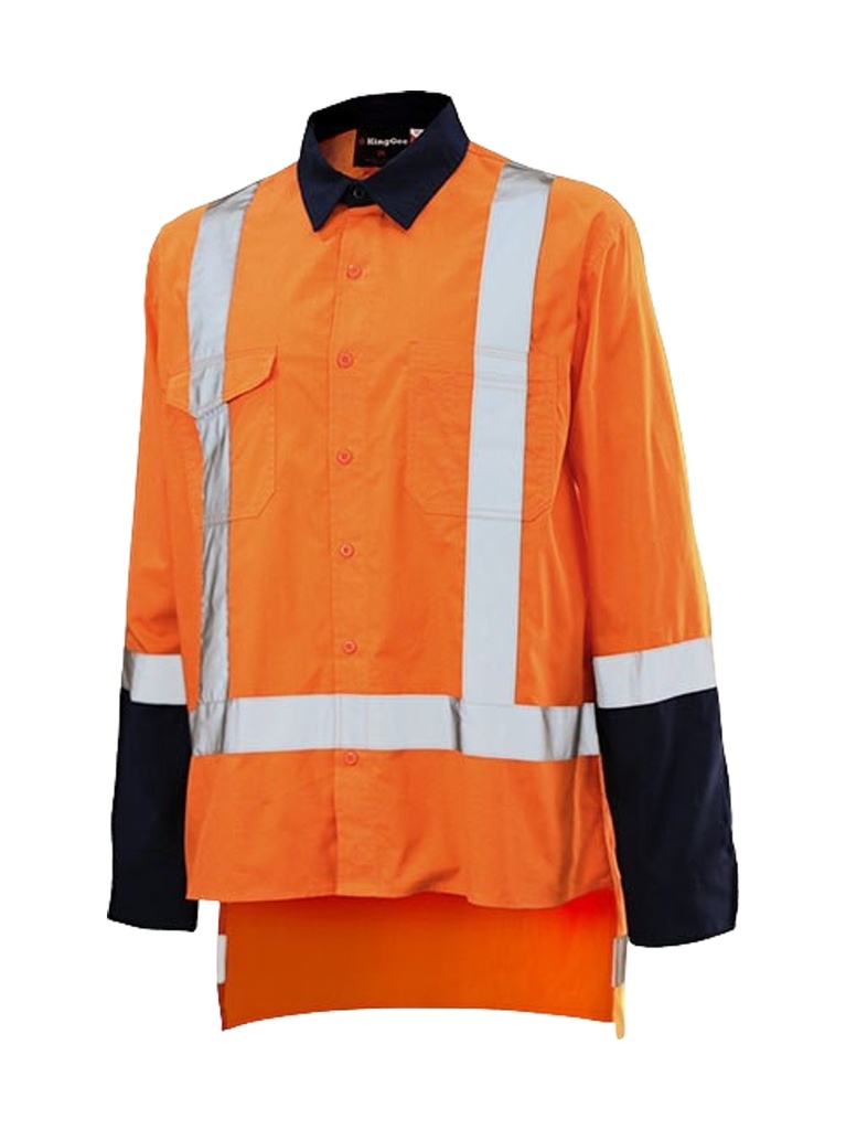 [9400021340412] N1SU00 - KING GEE TTMC COTTON SHIRT (XS)