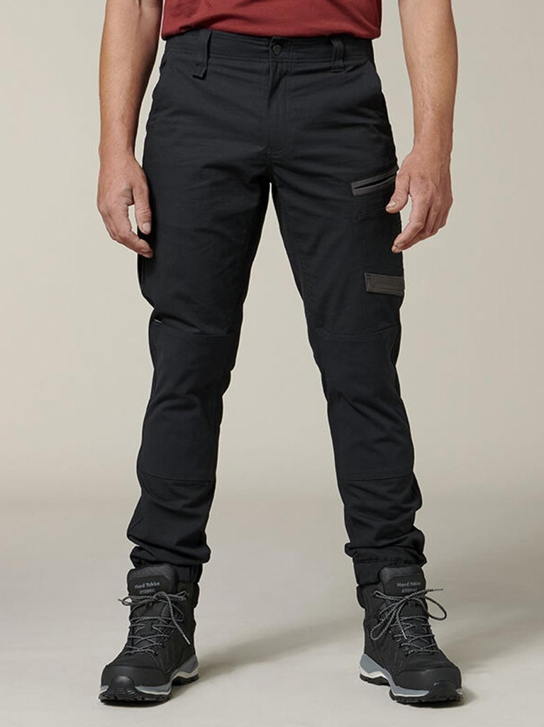 [9999999174995] Y02717 - 3056 Raptor Rip Resistant Cuffed Cotton Cargo Pant (77, BLACK)