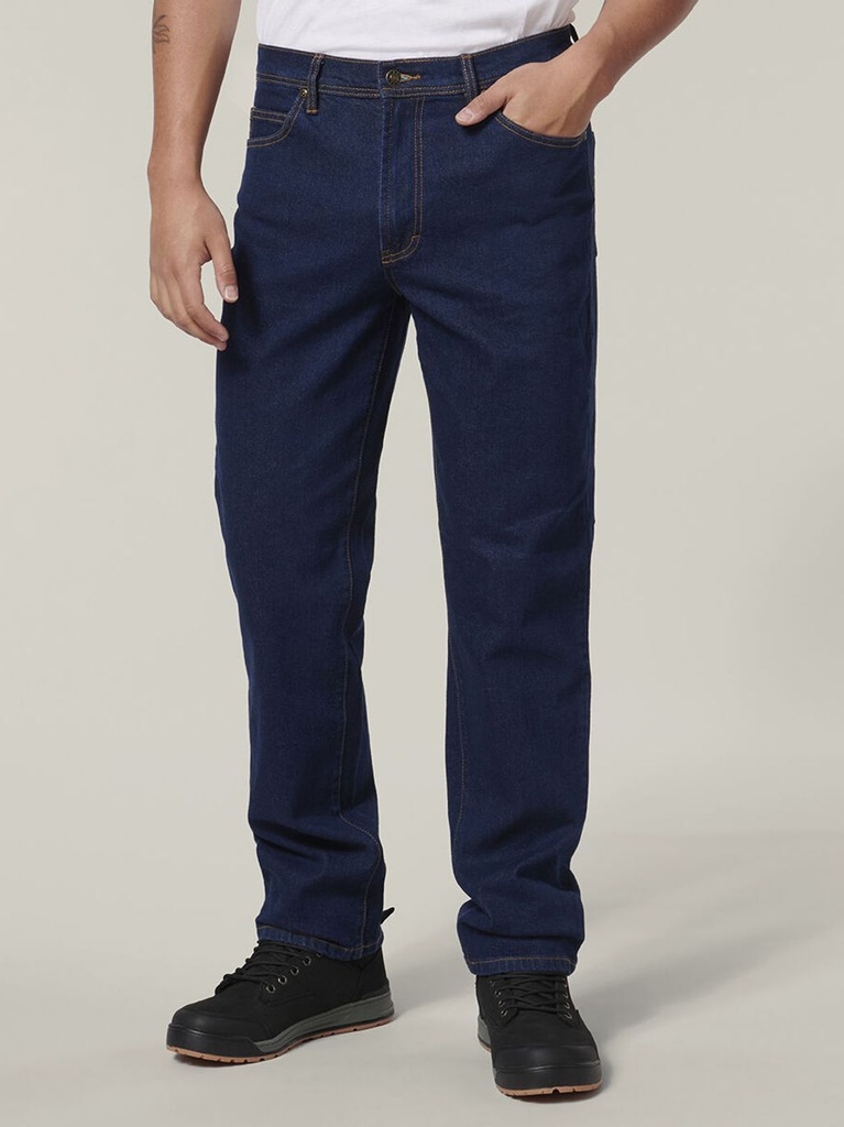 [9400021892881] Y44610 - Straight Leg Stretch Denim Jean (72)