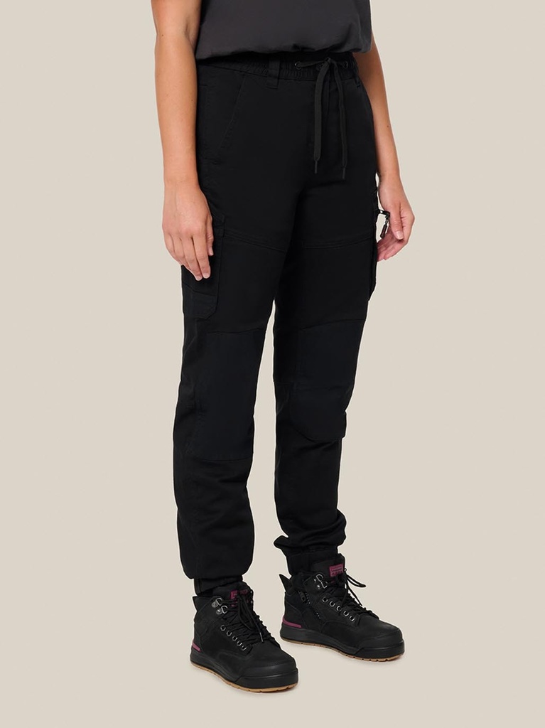 [9361812144605] Y08291 - WOMENS 3056 TOUGHMAXX CUFFED WORK PANT (6, BLACK)